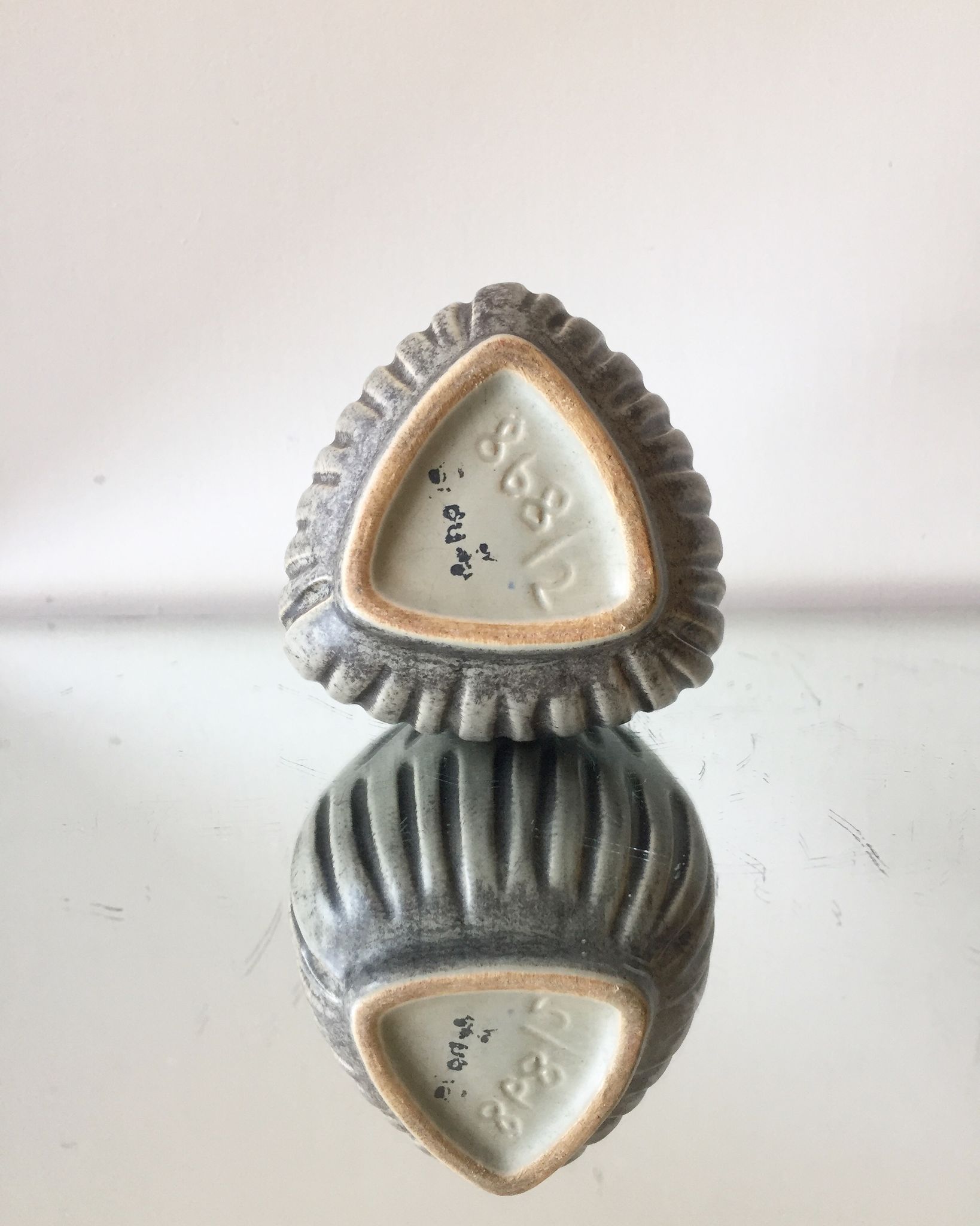 Vase danish midcentury in Stoneware