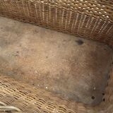 Large rattan planter