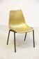 Chaise vintage empilable moulée de Hiller Allemagne