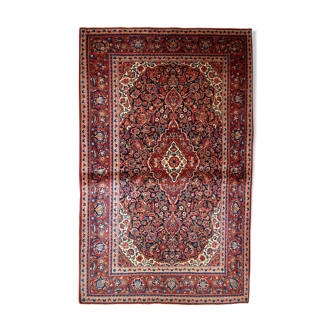 Former carpet Persian Kashaan done hand 125cm x 189cm 1910 s