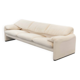 Cassina Maralunga 3seat Sofa in white