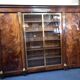 Large Empire style mahogany bookcase from the 20th century