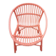 Rattan basket armchair
