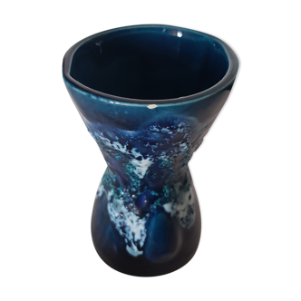 Glazed ceramic vase