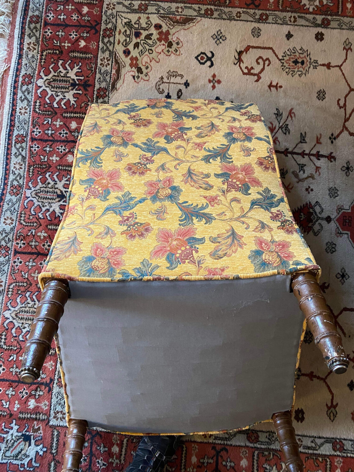 Pair of english style armchairs