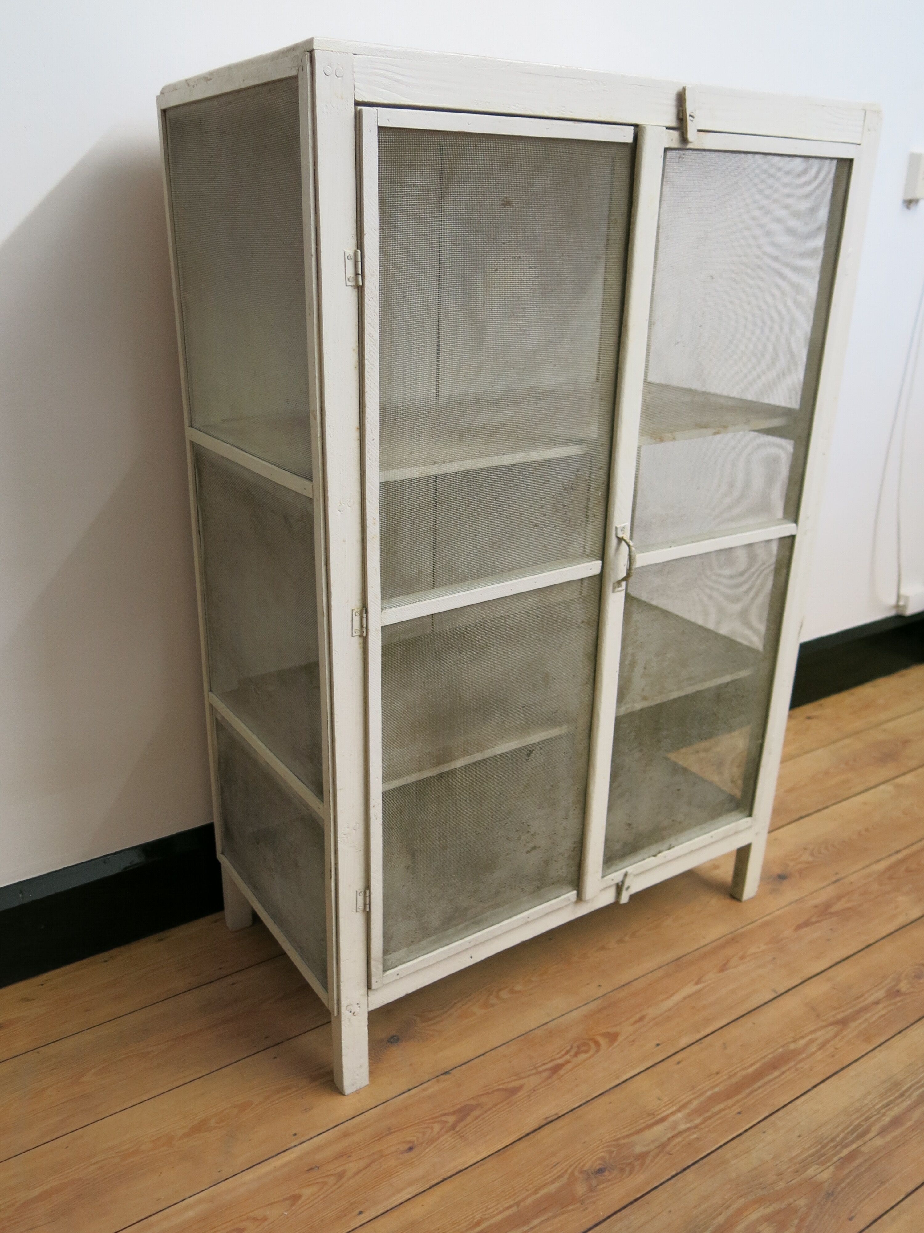 Old wooden pantry and fence of rustic charm
