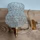 Wall sconces blown glass and brass