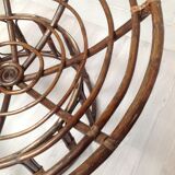 Bamboo and rattan armchair year 70