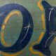 Painted amusement park or funfair sign