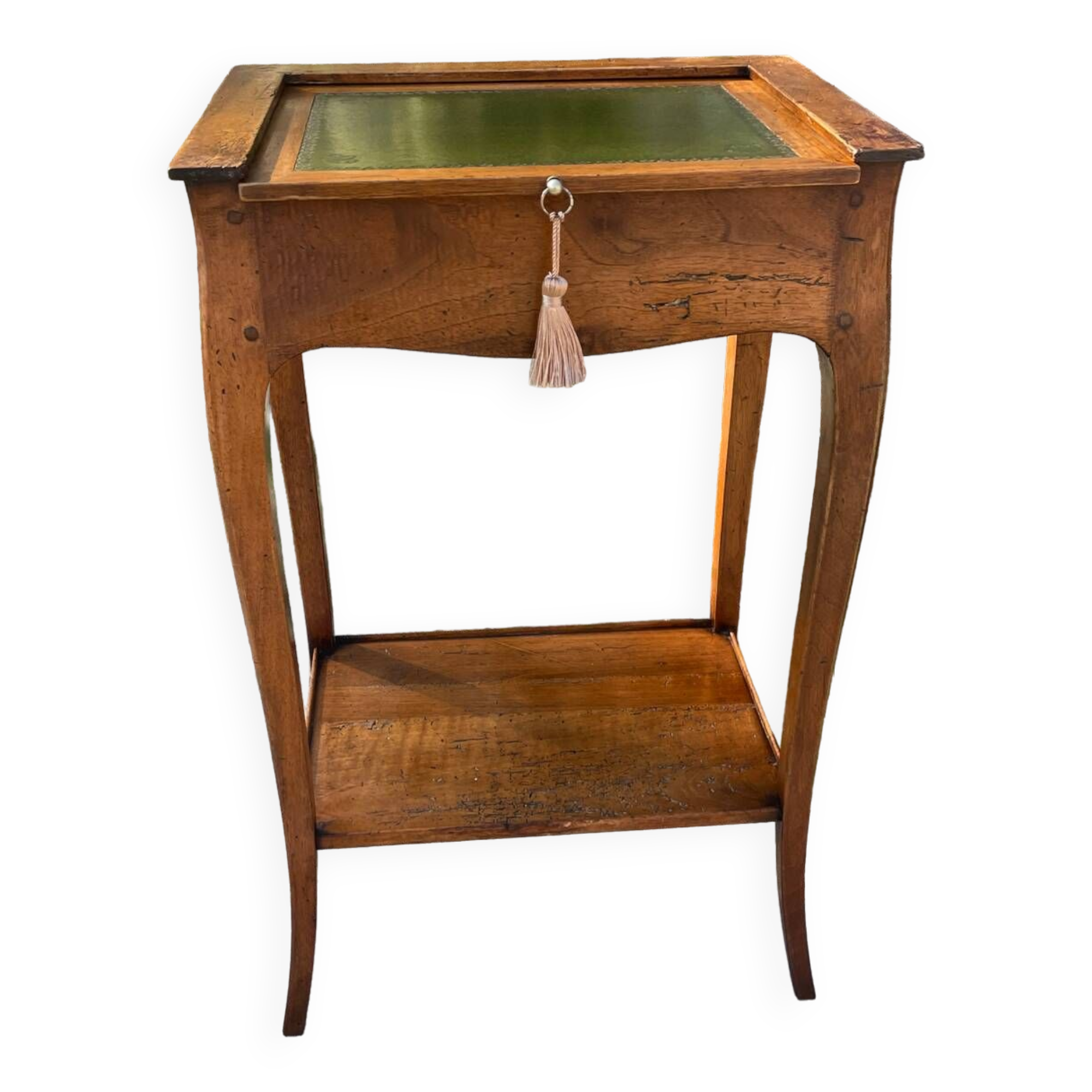 Small Louis XV period writing table in Walnut. 18th Century Period