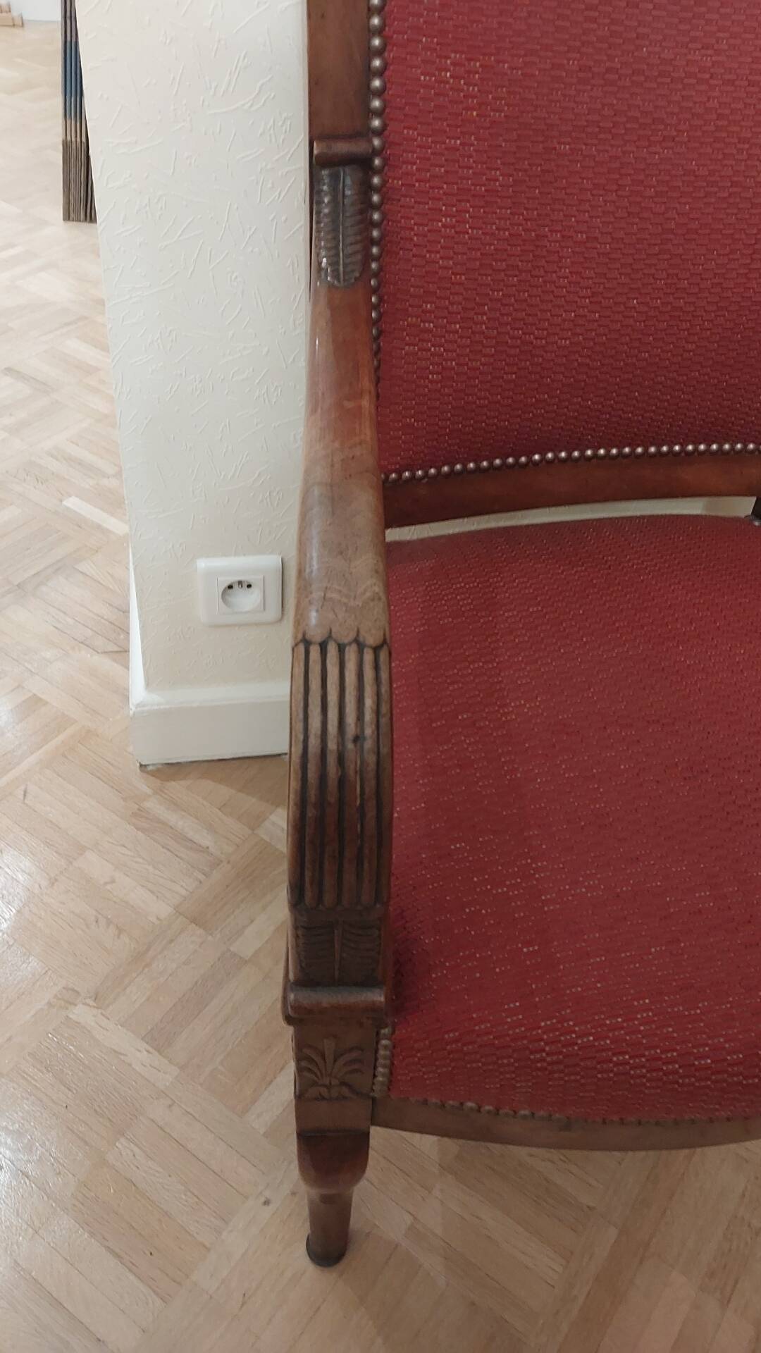 Empire armchair