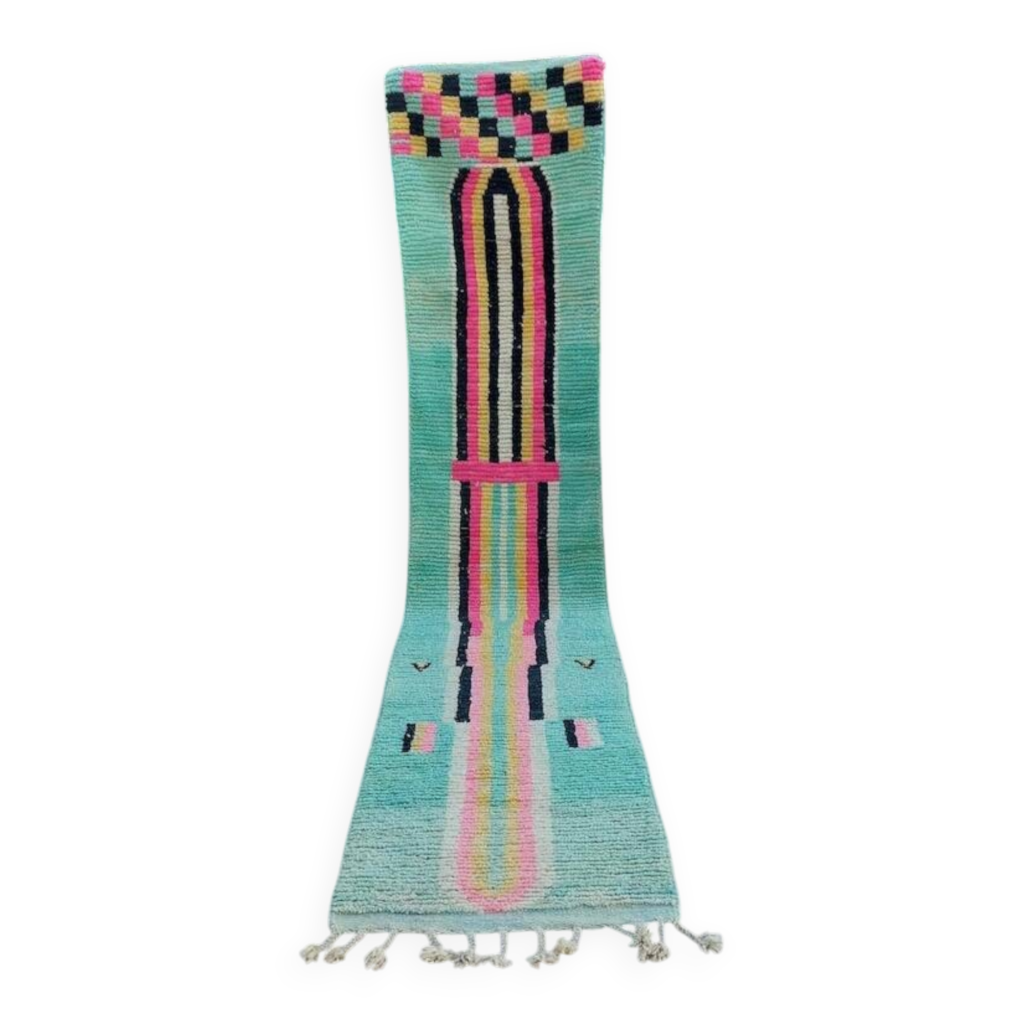 Handmade runner rug 300cmx70cm