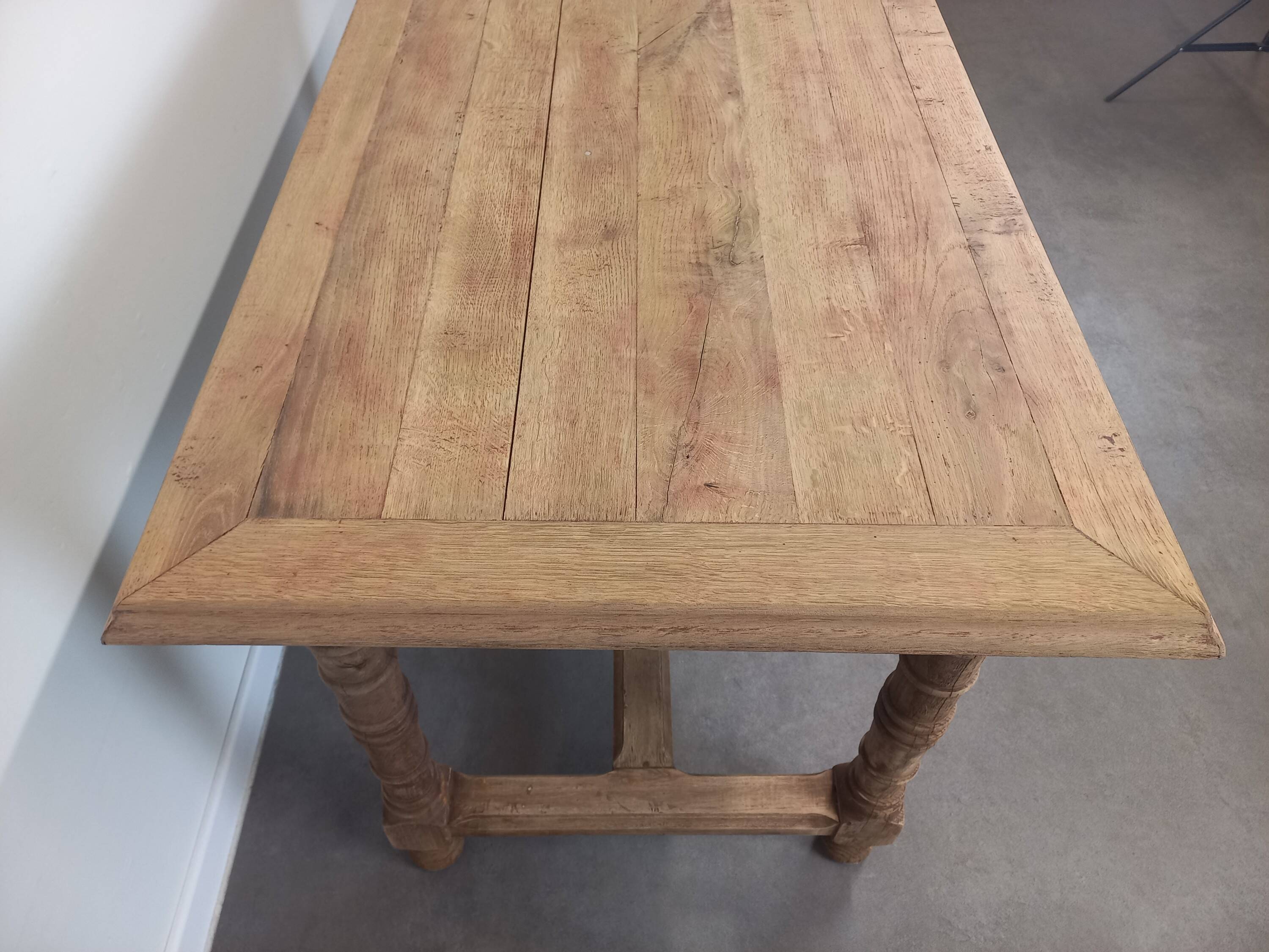 Oak farm table 158 cm