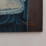 Oil on canvas Female nude