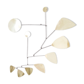 Mobile moderniste en laiton 65 x 70cm