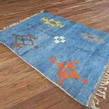 Natural handmade Moroccan rug 3 x 2 m