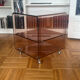 Table basse Michel Dumas en Plexiglas fumé 
