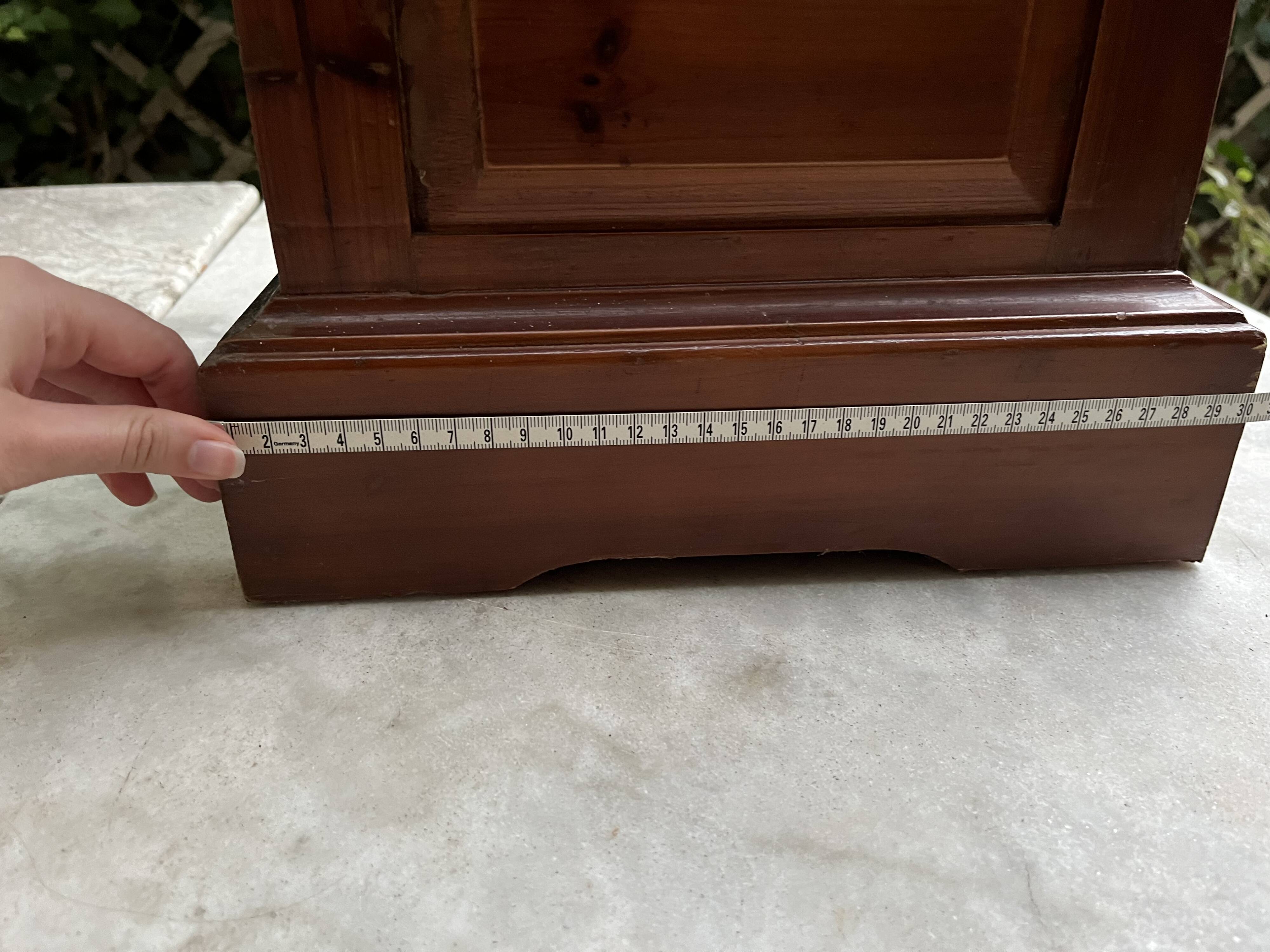 Pair of exotic wood storage columns - China