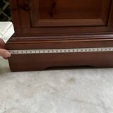 Pair of exotic wood storage columns - China