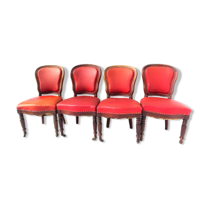 Lot 4 chaises ancienne