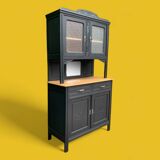 Parisian art deco buffet in solid walnut 1930