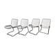 Rinaldi Gastone chairs in chrome