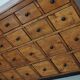 Large German Pine Industrial Apothecary / Shop Cabinet, 1950s