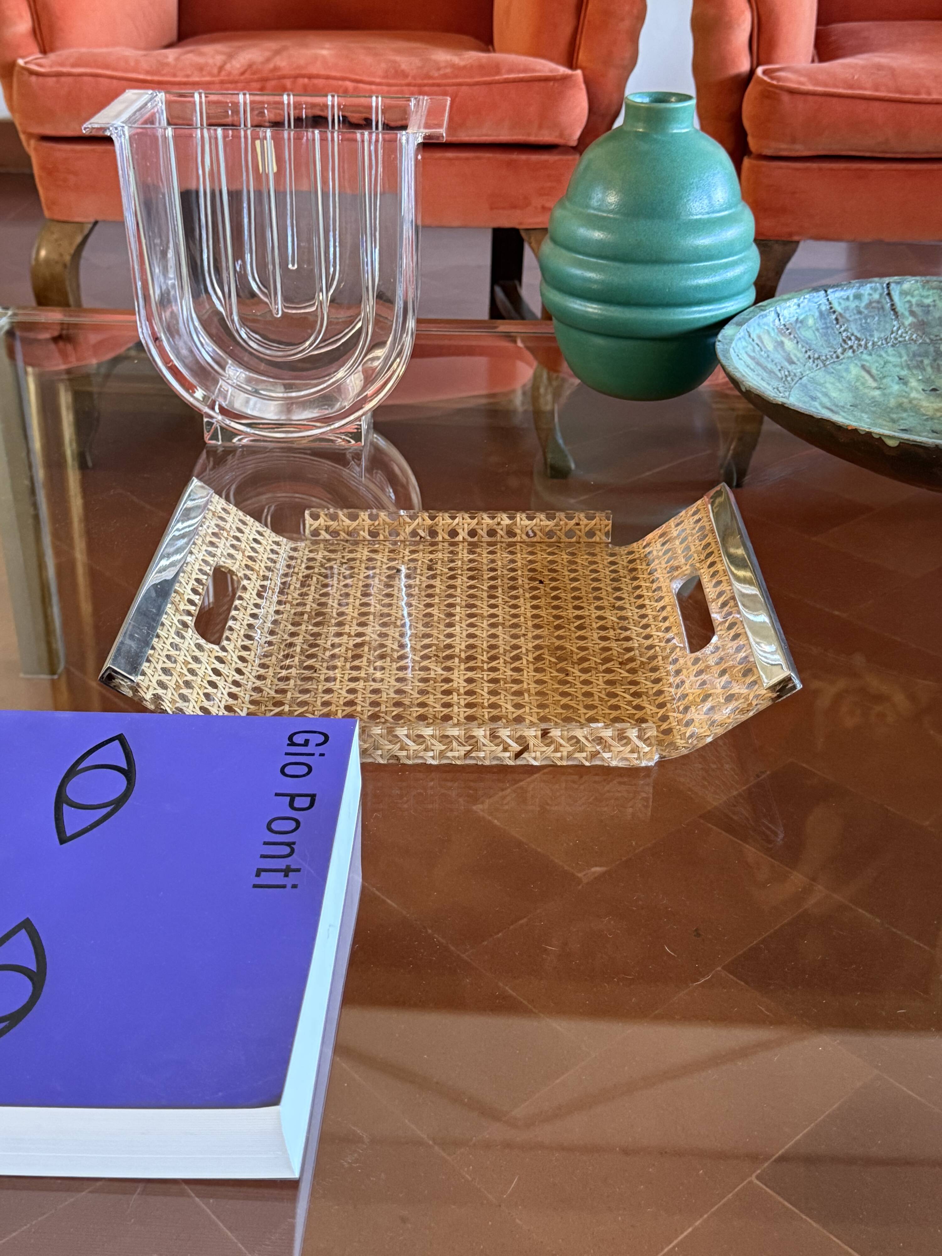 Modern crystal vase / ice bucket, Laura Griziotti for Arnolfo di Cambio 196