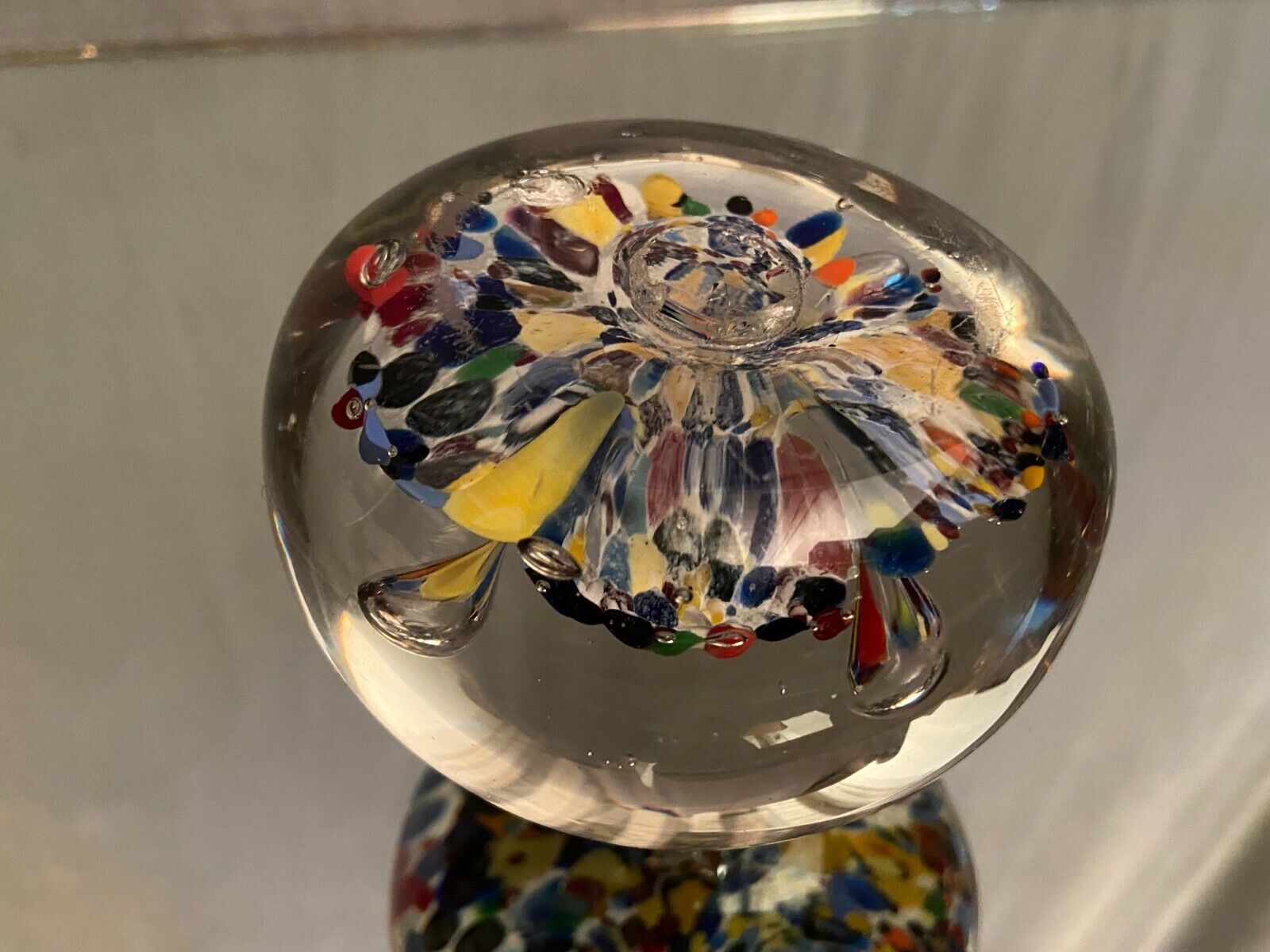 Sulfide ball paperweight