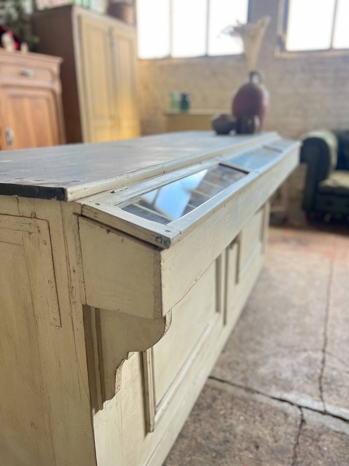 Old hardware store counter