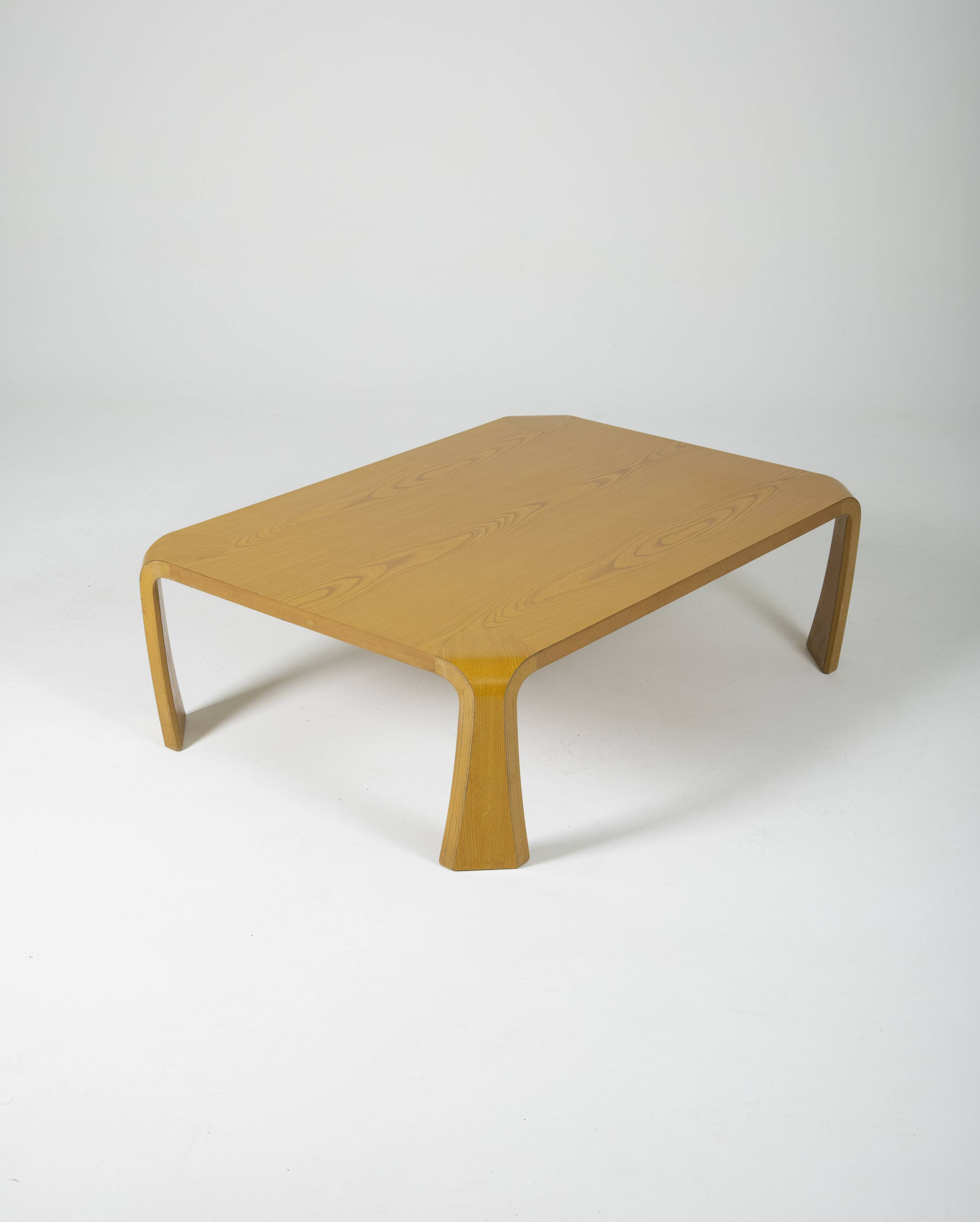 Saburo Inui coffee table for Tendo Mokko, Japan 1960s