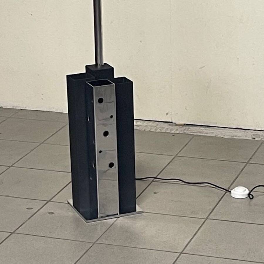 Arc floor lamp attributed to Goffredo Reggiani, 1970s