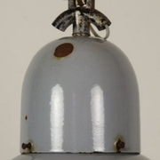 Industrial suspension blue gray
