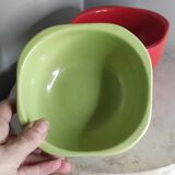 Colorful square bowls
