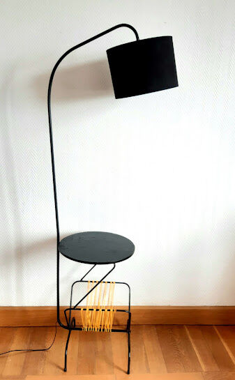 Magazine lamp scoubidou 1950