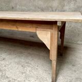 Large farm table solid wood draper table Length 240 cm