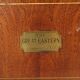Antique mahogany and brass wardrobe, United Kingdom, 20th century
