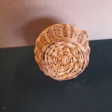 Lady Jeanne surrounded by wicker