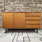Sideboard in teak veneer 1970