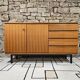 Sideboard in teak veneer 1970