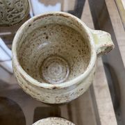 Stoneware herbal tea cup set La Hulotte Caylus