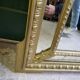 Large framed mirror from the 19th century