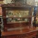 Small mahogany cabinet from the Napoleon III period, in its original 19th-century condition.
