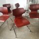 5 Flototto stackable chairs