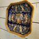 Hollow dish of Gien with Renaissance decoration