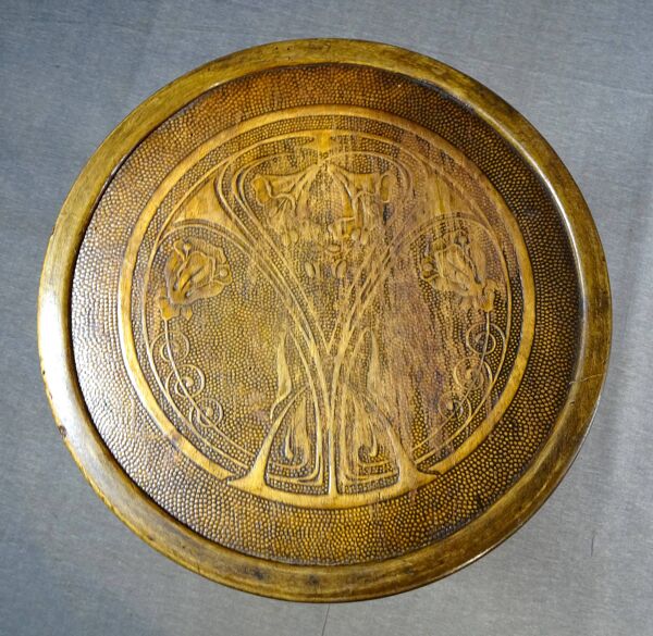 Tabouret bistro par Baumann N°96 - 1930-  assise Art-nouveau -