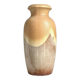 Vase W. Germany en céramique émaillée beige