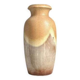 W. Germany vase in beige glazed ceramic