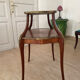 Guéridon table à thé style Louis XV