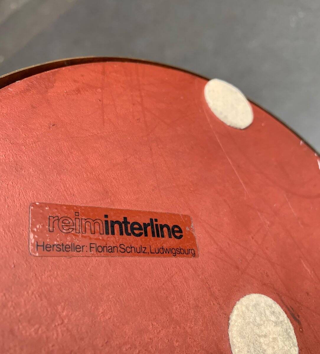 German Vintage Floor Lamp in Hollywood Regency Style in Brass by Florian Schulz